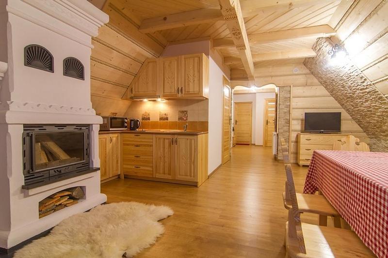 Folk Resort Domki I Apartamenty Murzasichle Pokoj fotografie