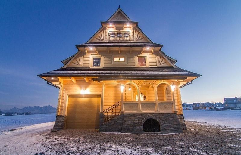 Folk Resort Domki I Apartamenty Murzasichle Pokoj fotografie